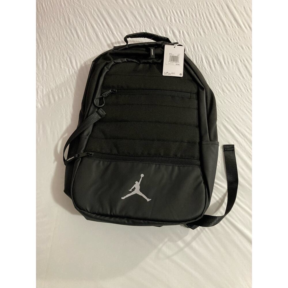 Air Jordan Airborne Weather Resistant Nike Backpack 15" Laptop Black 9A1944-023